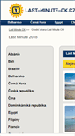 Mobile Screenshot of last-minute-ck.cz